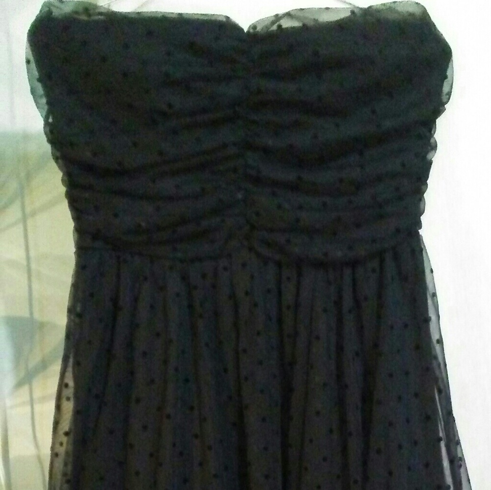 Short black cocktail dress